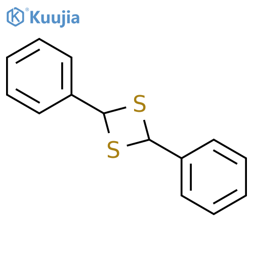 1,3-DITHIETANE, 2,4-DIPHENYL- structure