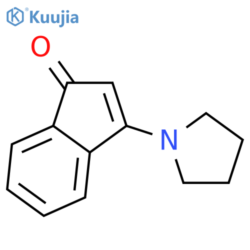 3-(Pyrrolidin-1-yl)-1h-inden-1-one structure