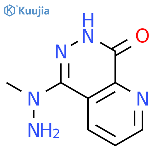 5-(1-methylhydrazinyl)-Pyrido[2,3-d]pyridazin-8(7H)-one structure