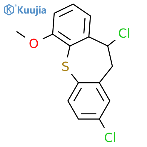 Dibenzo[b,f]thiepin, 2,10-dichloro-10,11-dihydro-6-methoxy- structure