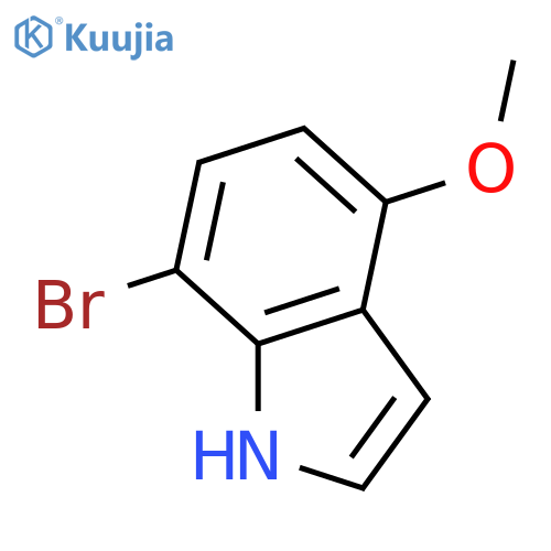 7-Bromo-4-methoxy-1H-indole structure