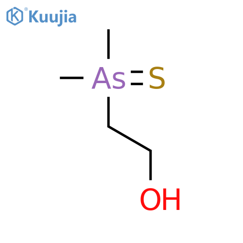 2-(Dimethylarsorothioyl)ethan-1-ol structure