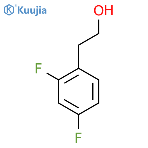 2,4-Difluorobenzeneethanol structure