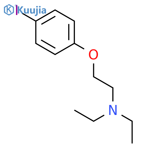 ETHANAMINE, N,N-DIETHYL-2-(4-IODOPHENOXY)- structure