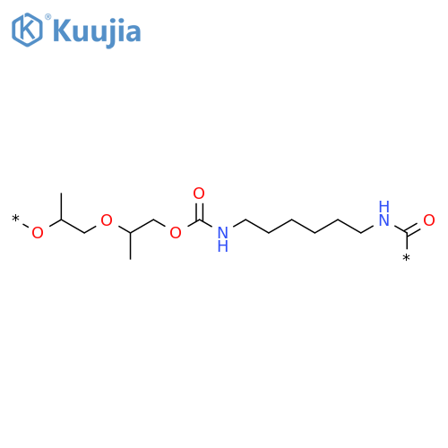 POLY[OXY(METHYL-1,2-ETHANEDIYL)OXY(METHYL-1,2-ETHANEDIYL)OXYCARBONYLIMINO-1,6-HEXANEDIYLIMINOCARBONYL] structure