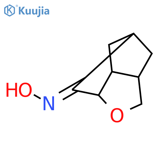 3,5-Methano-6H-cyclopenta[b]furan-6-one, hexahydro-, oxime structure