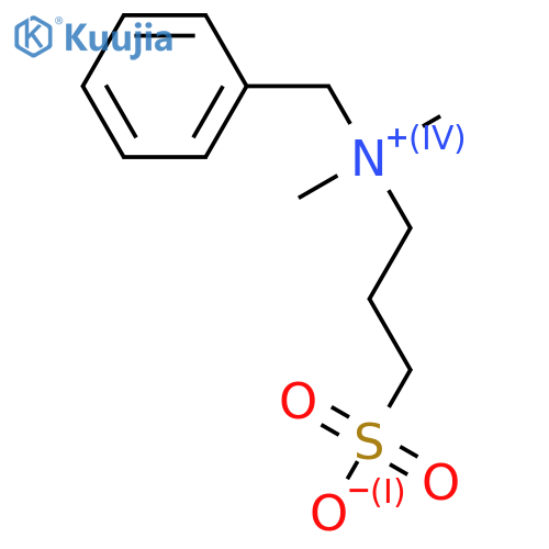 Dimethylbenzyl-(3-sulfopropyl)ammonium, Inner Salt structure