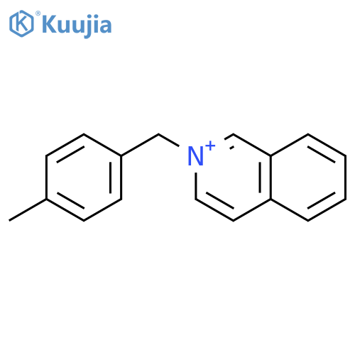 ISOQUINOLINIUM, 2-[(4-METHYLPHENYL)METHYL]- structure