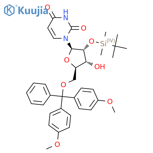 5'-O-DMT-2'-TBDMS-Uridine structure