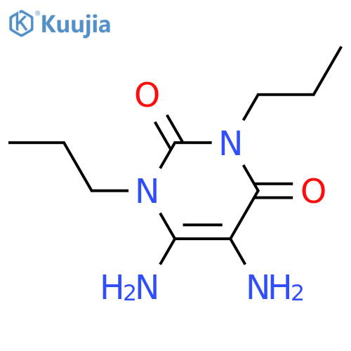 5,6-Diamino-1,3-dipropyluracil structure