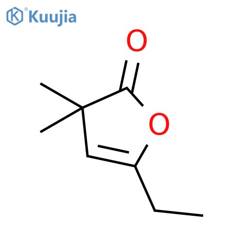 2(3H)-Furanone, 5-ethyl-3,3-dimethyl- structure