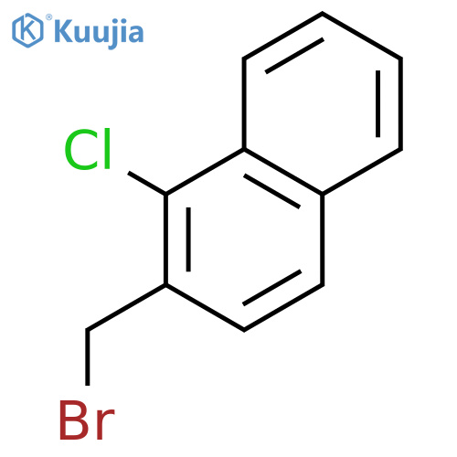 Naphthalene, 2-(bromomethyl)-1-chloro- structure