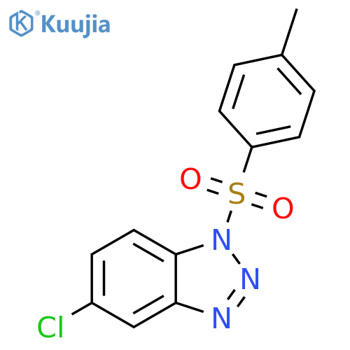 5-Chloro-1-[(4-methylphenyl)sulfonyl]-1H-benzotriazole structure