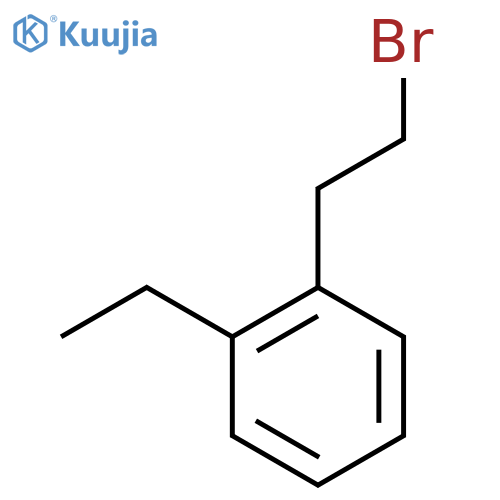 1-(2-Bromoethyl)-2-ethylbenzene structure