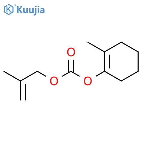 Carbonic acid,2-methyl-1-cyclohexen-1-yl 2-methyl-2-propenyl ester (9CI) structure