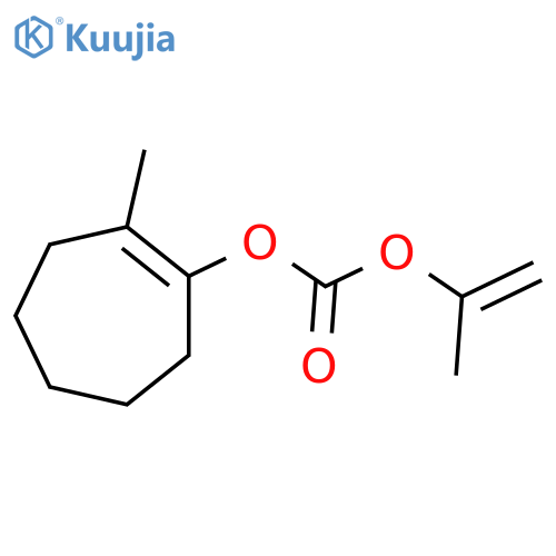 Carbonic acid,2-methyl-1-cyclohepten-1-yl 2-propen-1-yl ester structure