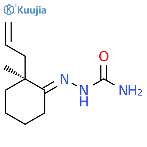 Hydrazinecarboxamide, 2-[(2S)-2-methyl-2-(2-propenyl)cyclohexylidene]-, (2E)- (9CI) structure