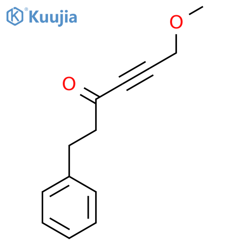 4-HEXYN-3-ONE, 6-METHOXY-1-PHENYL- structure