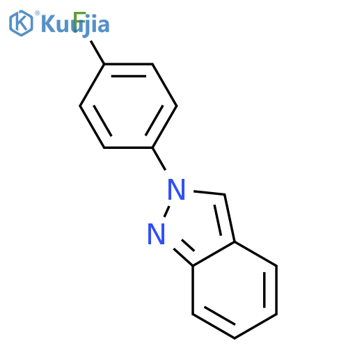 2-(4-fluorophenyl)indazole structure