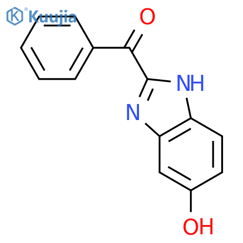 Methanone, (5-hydroxy-1H-benzimidazol-2-yl)phenyl- structure