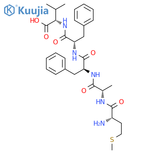 L-Valine, L-methionyl-L-alanyl-L-phenylalanyl-L-phenylalanyl- structure