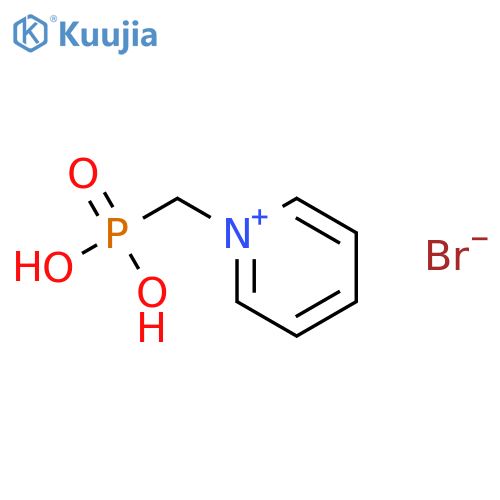 Pyridinium, 1-(phosphonomethyl)-, bromide structure