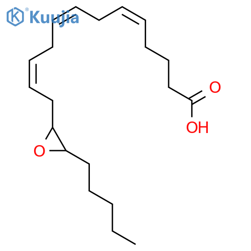 14(15)-Epoxy-5Z,8Z,11Z-eicosatrienoic Acid structure