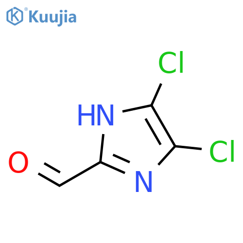 4,5-dichloro-1H-Imidazole-2-carboxaldehyde structure