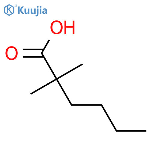 2,2-Dimethylhexanoic acid structure