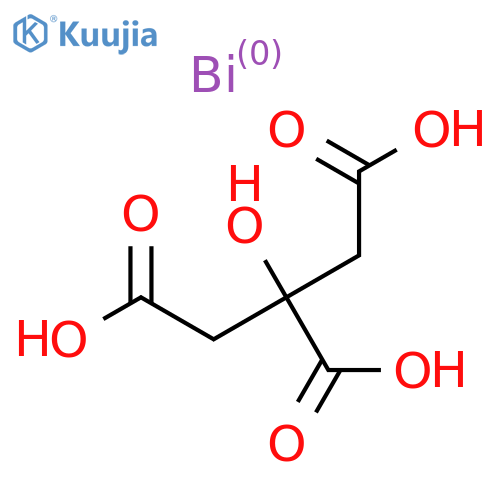 Bismuth citrate structure