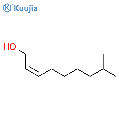 2-Nonen-1-ol, 8-methyl-, (Z)- structure