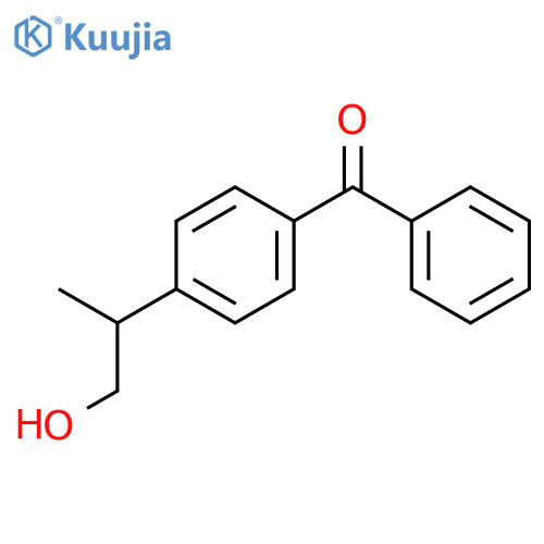 Methanone, [4-(2-hydroxy-1-methylethyl)phenyl]phenyl- structure