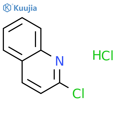 2-chloro-Quinoline hydrochloride structure