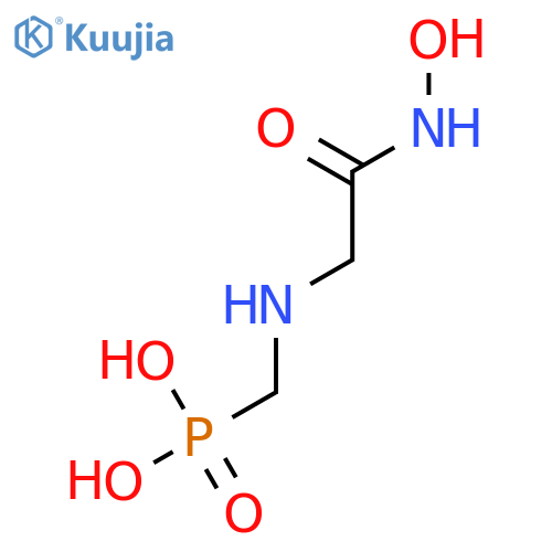Phosphonic acid, [[[2-(hydroxyamino)-2-oxoethyl]amino]methyl]- structure