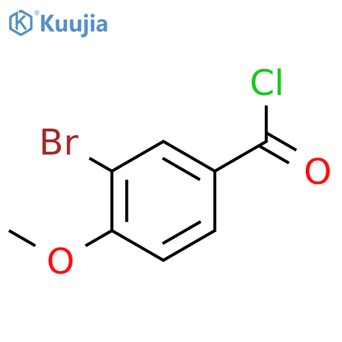 3-Bromo-4-methoxybenzoyl Chloride structure