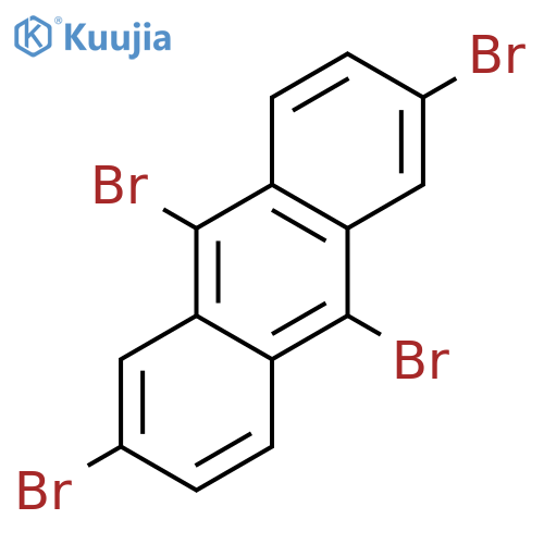 Anthracene, 2,6,9,10-tetrabromo- structure
