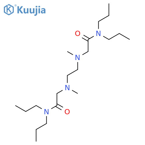 Acetamide, 2,2'-[1,2-ethanediylbis(methylimino)]bis[N,N-dipropyl- structure