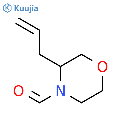4-Morpholinecarboxaldehyde,3-(2-propen-1-yl)- structure