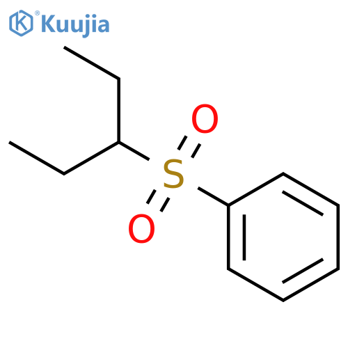 Benzene, [(1-ethylpropyl)sulfonyl]- structure