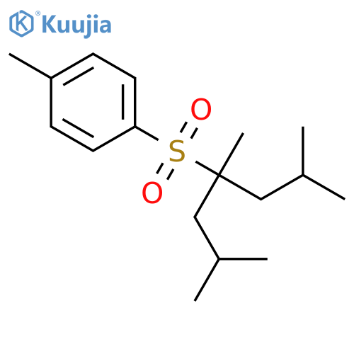 BENZENE, 1-[[1,3-DIMETHYL-1-(2-METHYLPROPYL)BUTYL]SULFONYL]-4-METHYL- structure