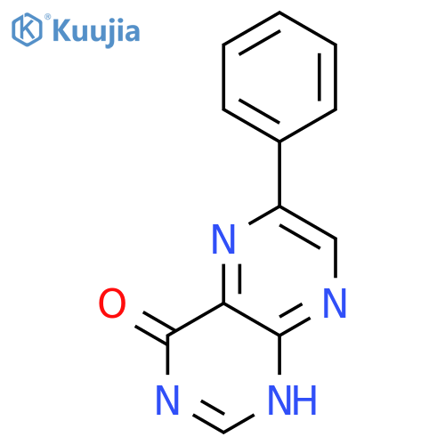4(1H)-Pteridinone, 6-phenyl- structure
