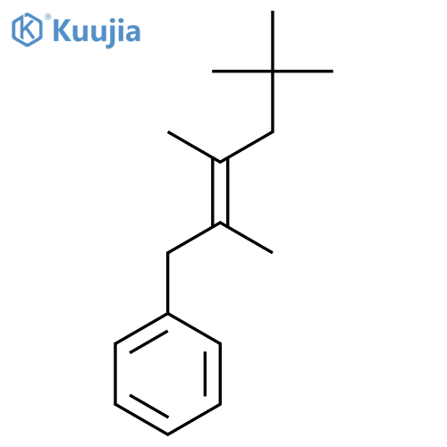 Benzene, [(2E)-2,3,5,5-tetramethyl-2-hexenyl]- structure