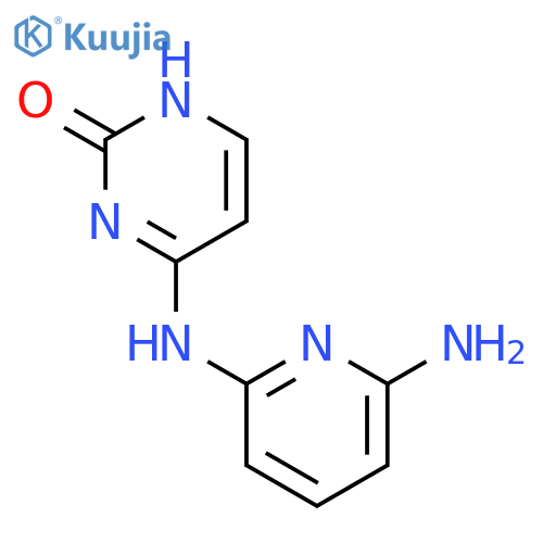 2(1H)-PYRIMIDINONE, 4-[(6-AMINO-2-PYRIDINYL)AMINO]- structure