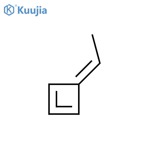 1,2-Cyclobutadiene, 4-ethylidene- structure