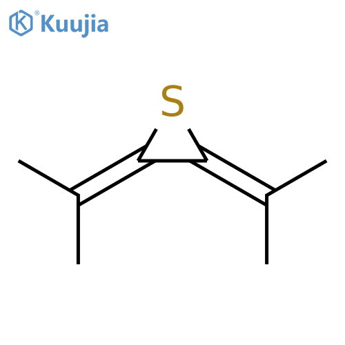 Thiirane, bis(1-methylethylidene)- structure