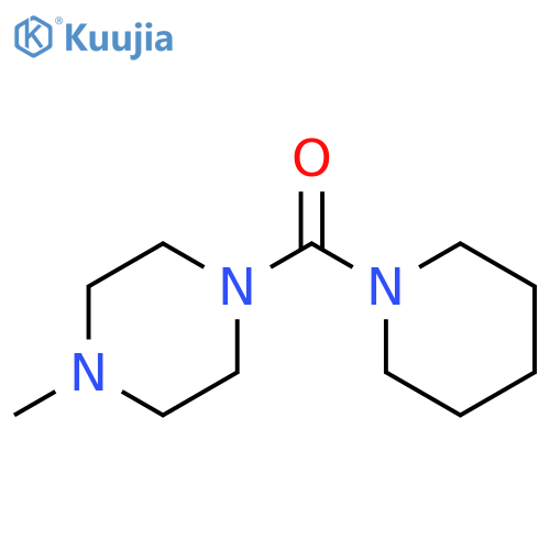 (4-methyl-1-piperazinyl)-1-piperidinyl-Methanone structure