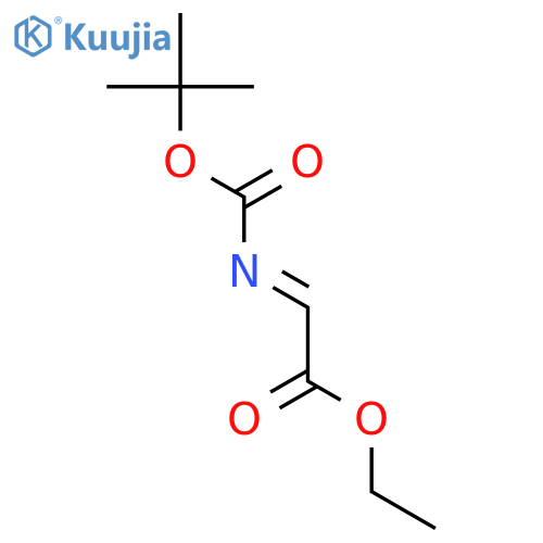 Acetic acid, [[(1,1-dimethylethoxy)carbonyl]imino]-, ethyl ester structure