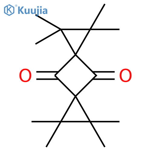 1,1,2,2,6,6,7,7-Octamethyldispiro[2.1.2~5~.1~3~]octane-4,8-dione structure