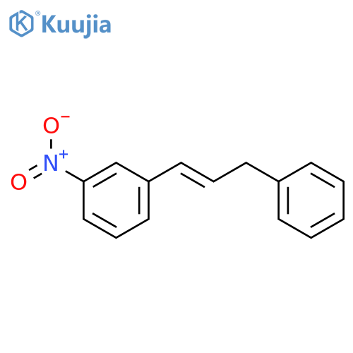 BENZENE, 1-NITRO-3-(3-PHENYL-1-PROPENYL)- structure