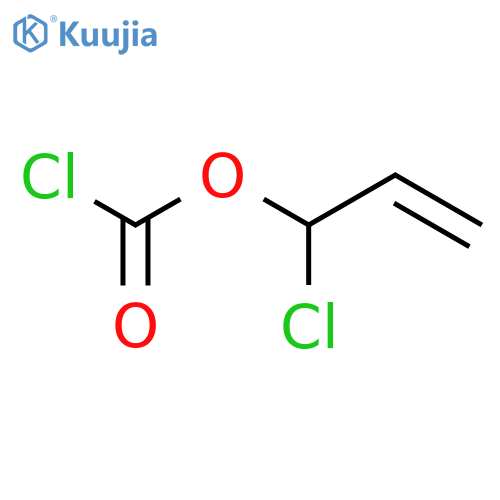 Carbonochloridic acid, 1-chloro-2-propenyl ester structure